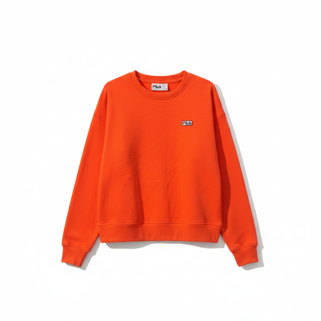 FILA Orange Sweatshirt - Front View