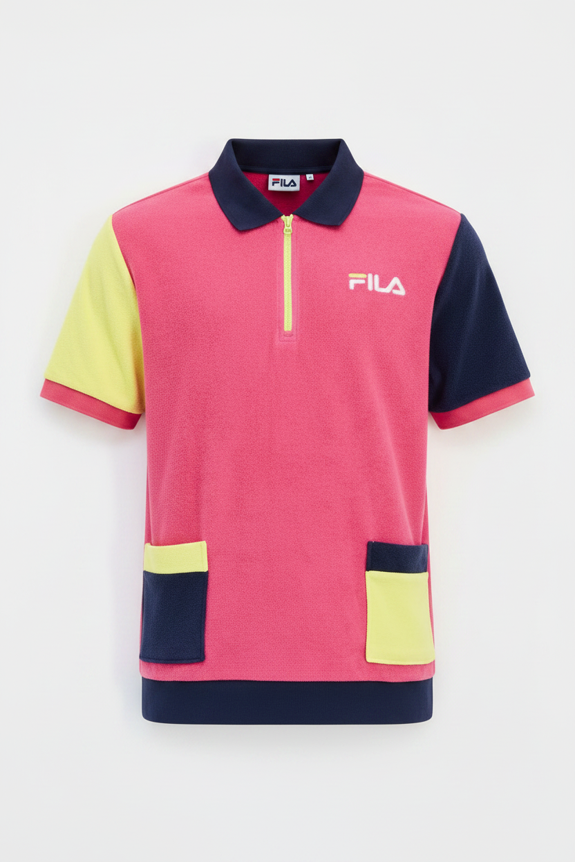 FILA Polo Flat Lay