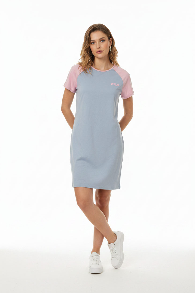 FILA Raglan Dress - Studio Lifestyle