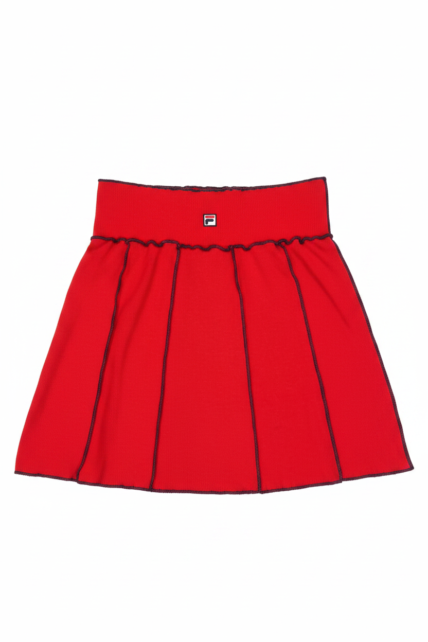 FILA Red Tennis Skirt - Front