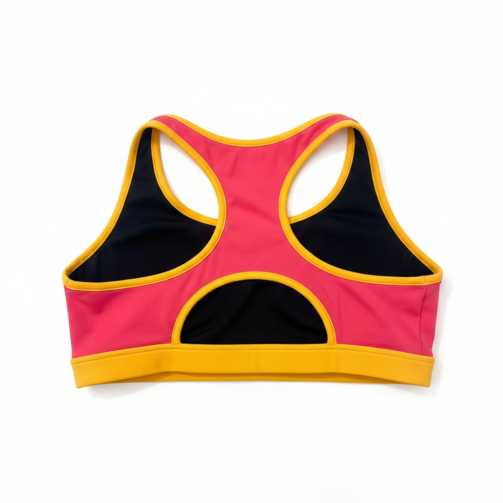 FILA Sports Bra - Back White BG