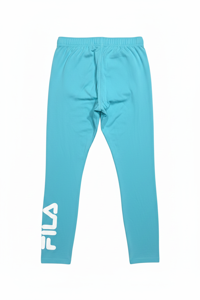 FILA Teal Leggings Back