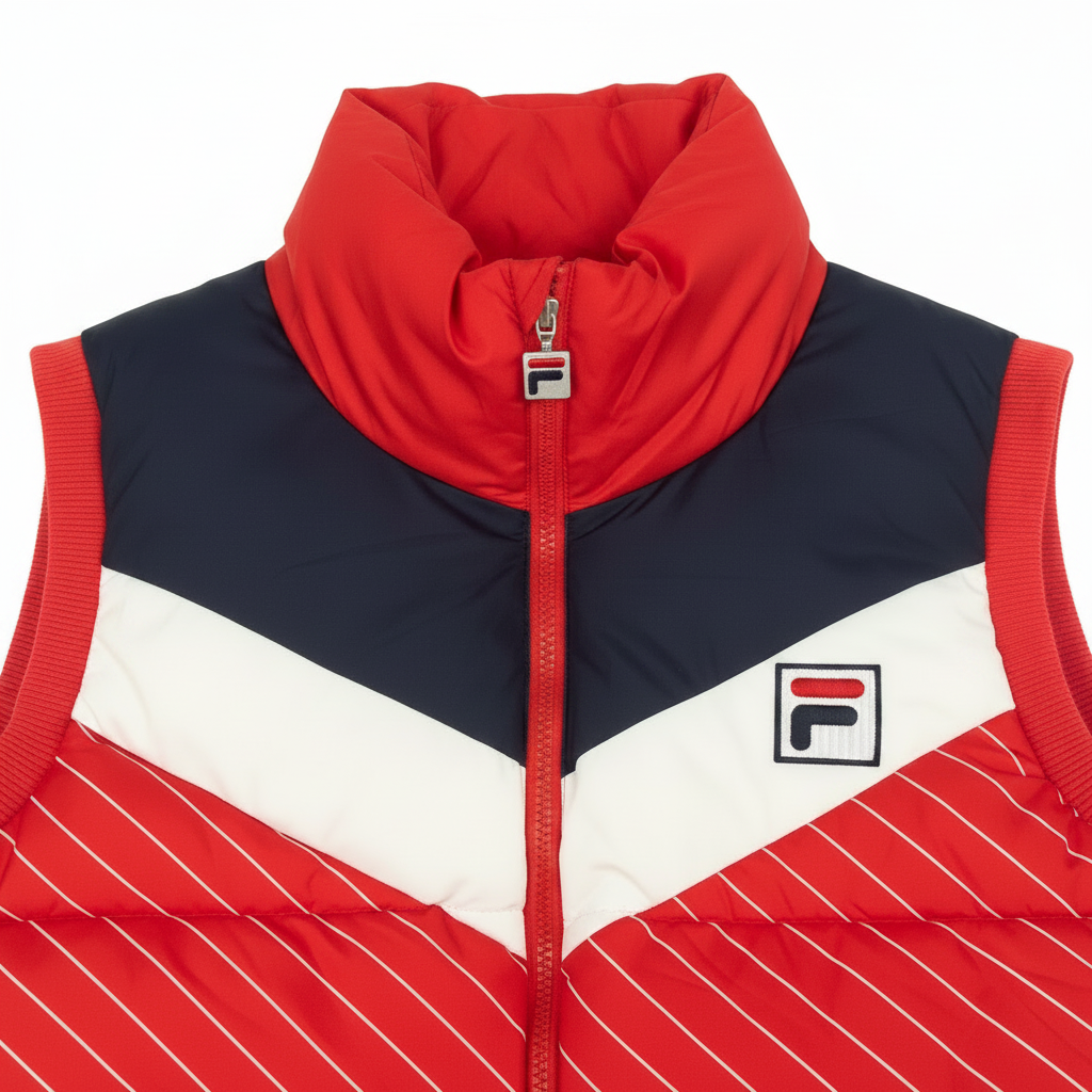 Fila Vest Detail No Pockets