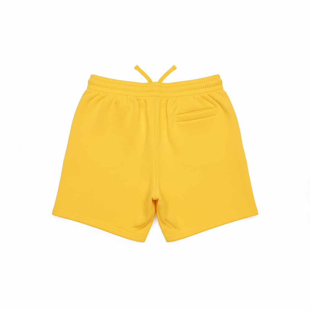 FILA Yellow Shorts - Back