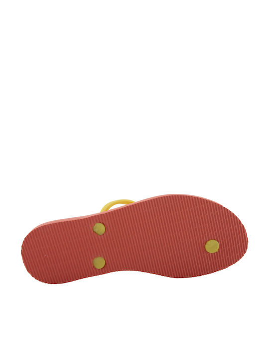 Dupe Flip Flops in Orange Color