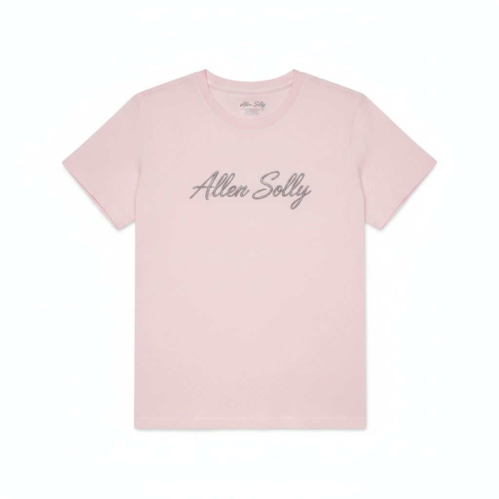 Flat lay - Pink Allen Solly T-shirt