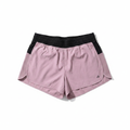 Flat lay pink shorts