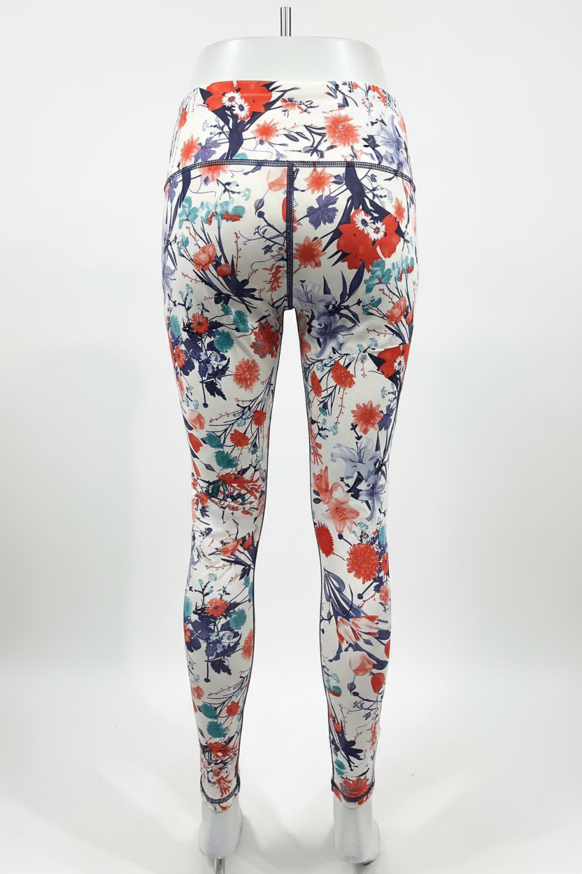 Floral Leggings - Back