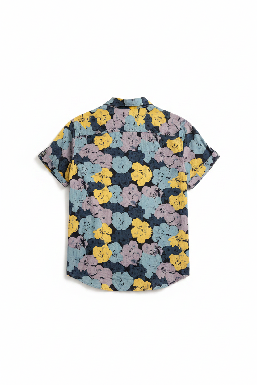 Floral Shirt Back