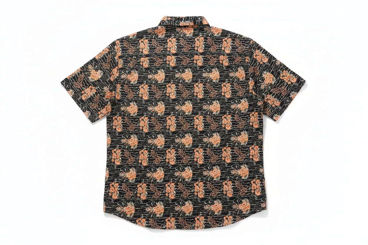 Floral Shirt - Back