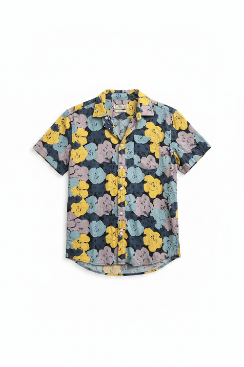 Floral Shirt Front