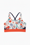 Floral Sports Bra – Front