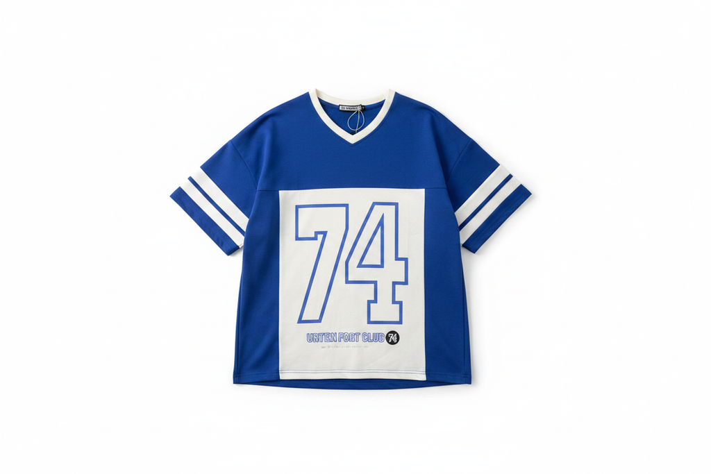 Front View - Blue 74 Jersey