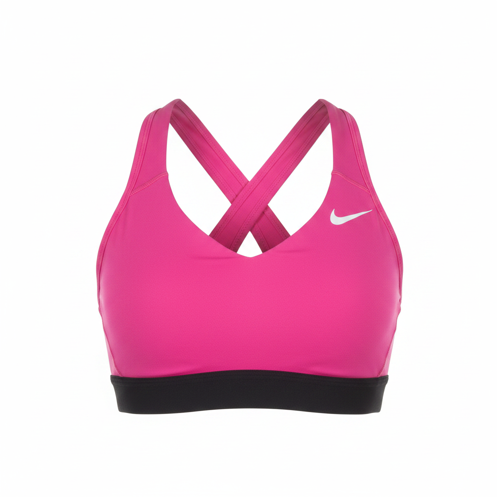 Front view - Nike Pink Sports Bra