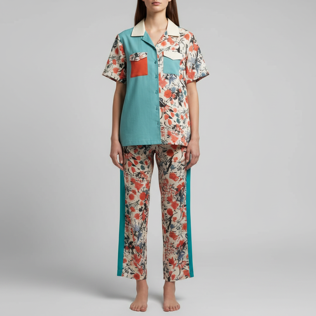 Front with Camp Collar