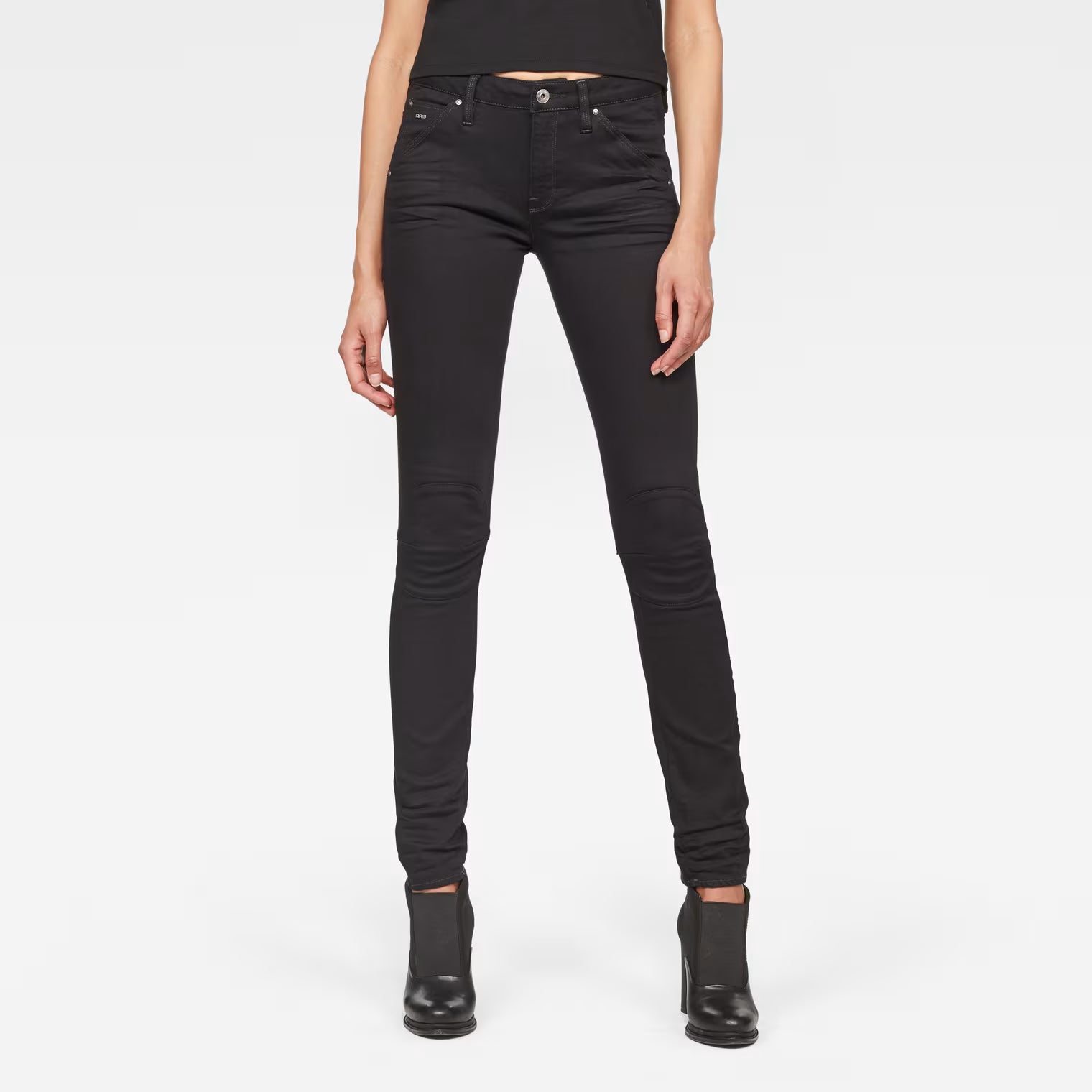 G-Star Raw WOMEN ITA BLACK DENIM SUPERSTRECH D06722-8970-082