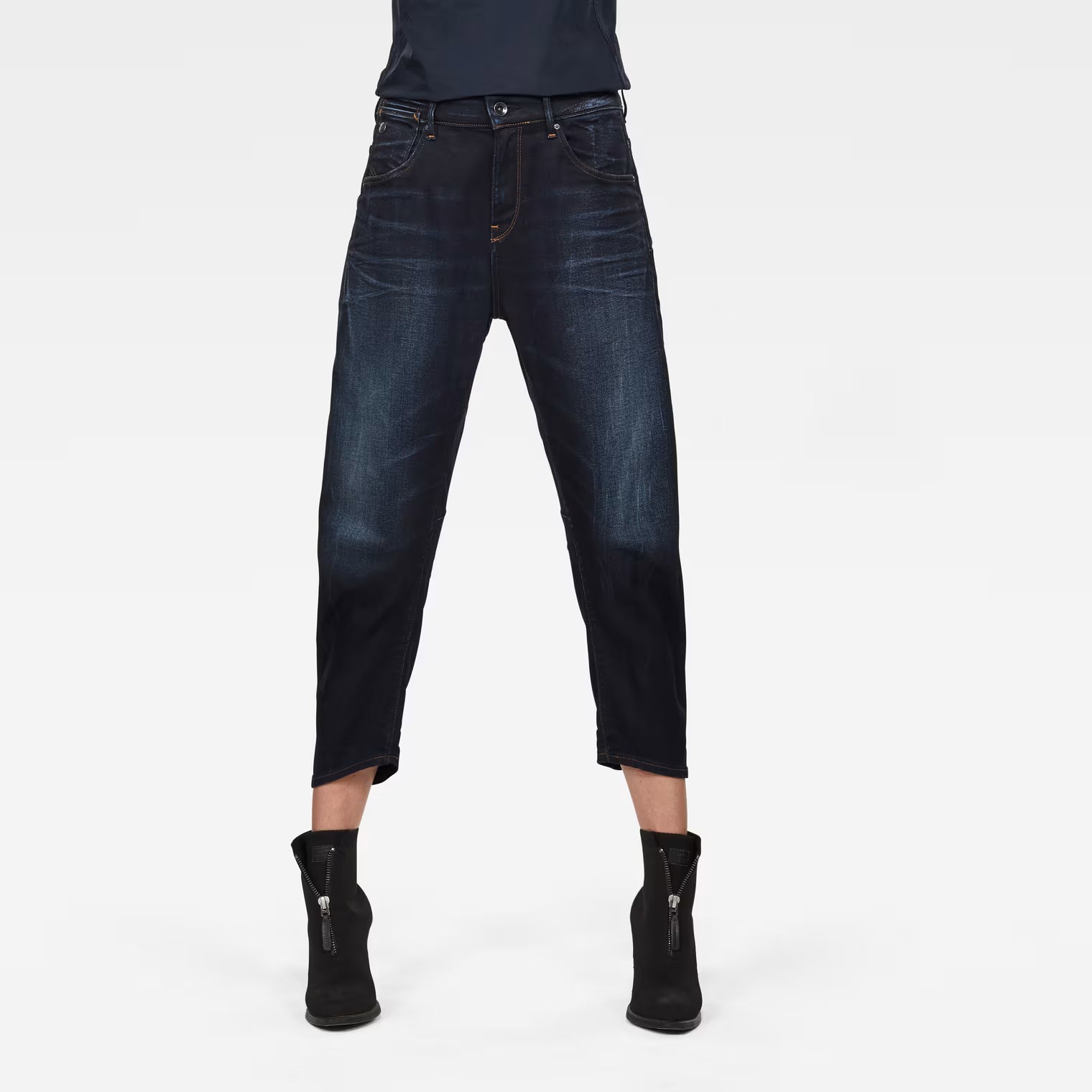 G-Star Raw WOMEN BLUE DENIM PANTS D10223-6131-071