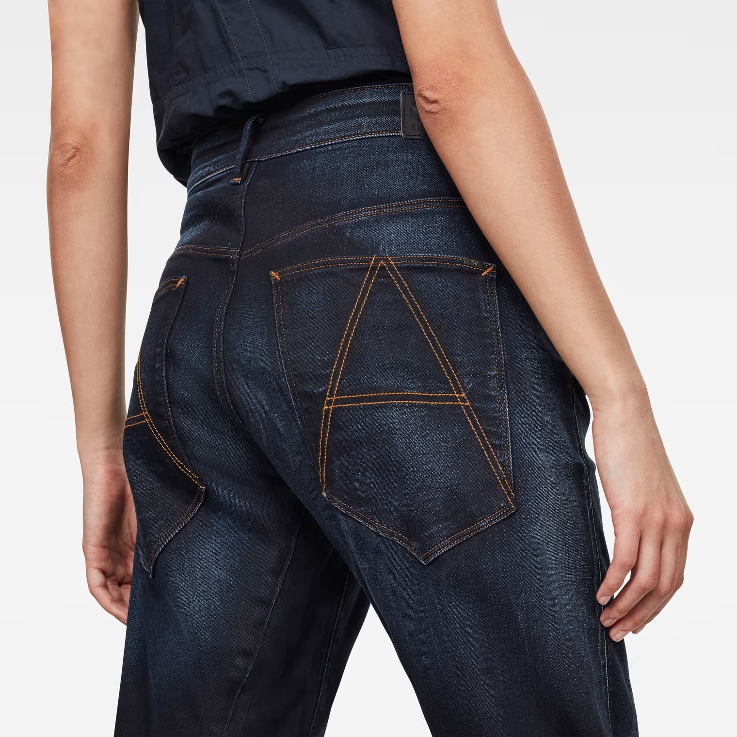 G-Star Raw WOMEN BLUE DENIM PANTS D10223-6131-071