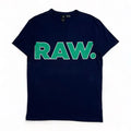G-Star Raw Men's Sartho Graphic Color Block T-Shirt – Sartho Navy