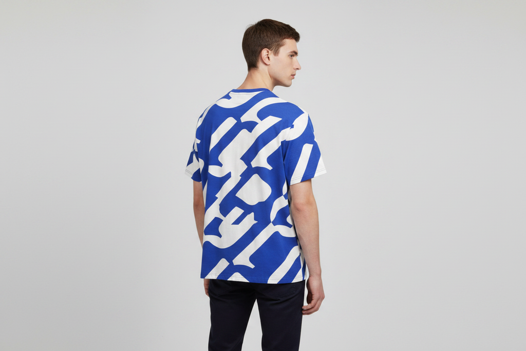G-Star Geometric Tee — Back 3Q