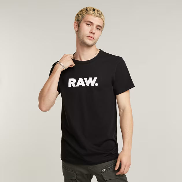 G STAR RAW MENS BLACK TSHIRT