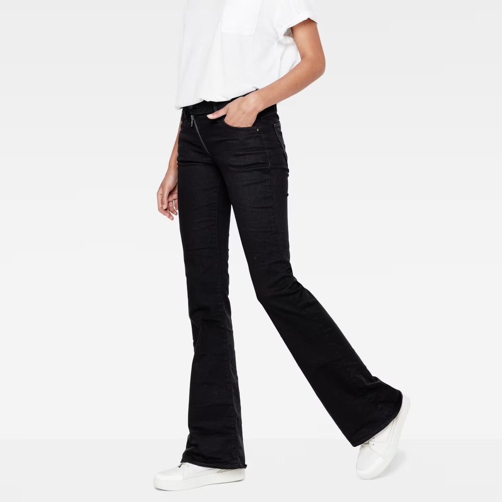 G-Star Raw بنطلون جينز نسائي أسود D00448-D003-89