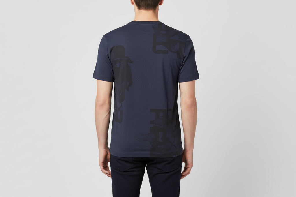 G-Star Navy Tee — Back