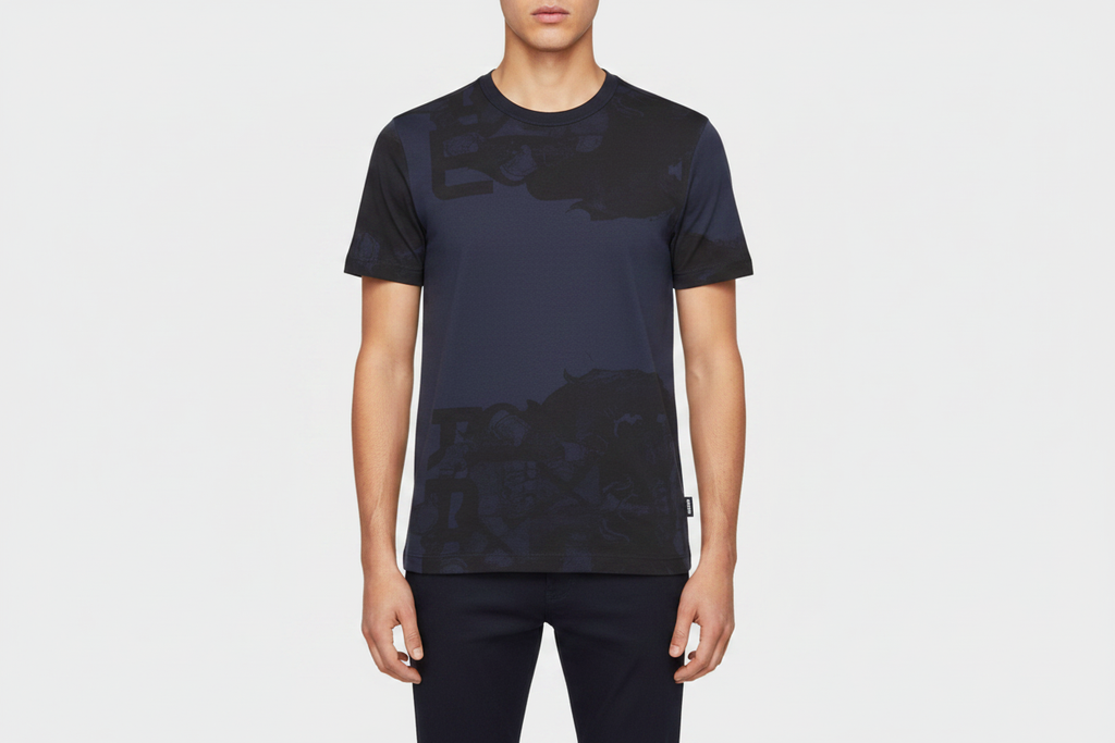 G-Star Navy Tee — Front
