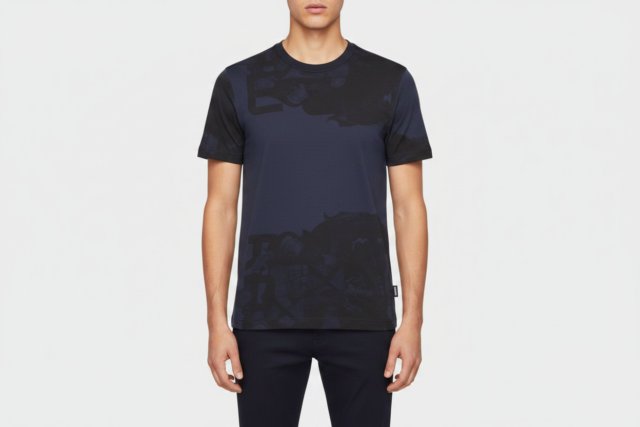 G-Star Navy Tee — Front