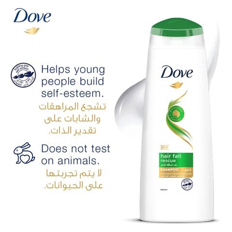 Dove Shampoo for Weak and Fragile Hair Hair Fall Rescue | 400 ml