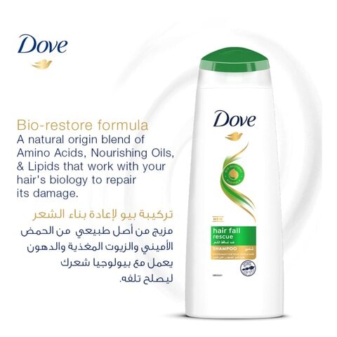 Dove Shampoo for Weak and Fragile Hair Hair Fall Rescue | 400 ml