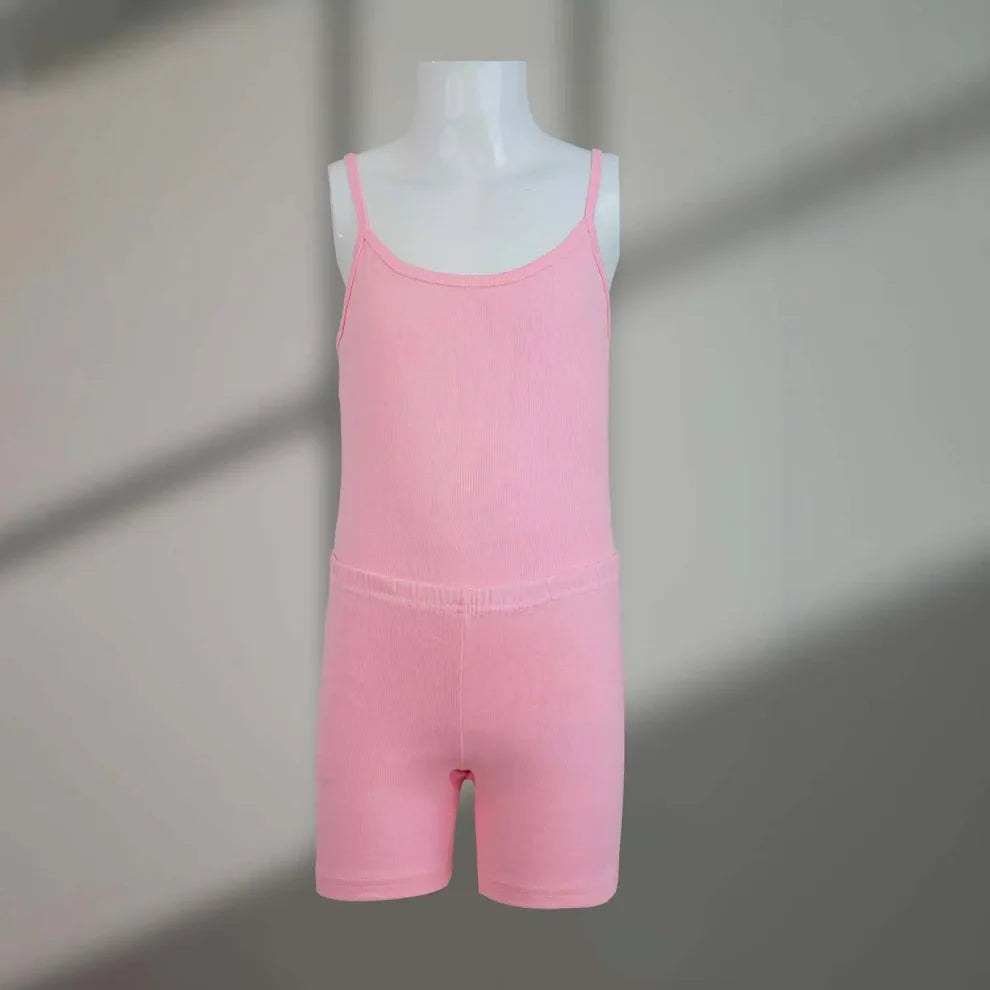Girls Underwear Cotton Vests & Briefs Pink