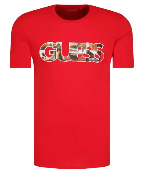 Guess Jeans PHOTOSHOW T-shirt Slim Fit