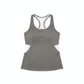 Gray Racerback Tank - Front