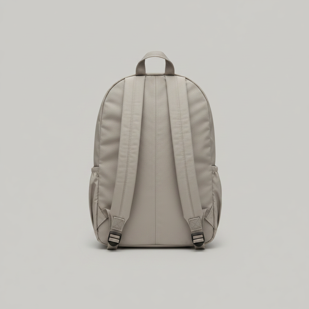 Grey Backpack – Rear