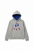 Grey Patriots Hoodie - Front