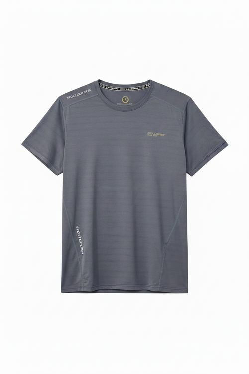Grey Soccerex T-Shirt – No Bottom Text