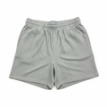 Grey Sweat Shorts - Flat Lay