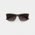 Guess GU6805 DKBRN-35 Sunglasses – Dark Brown Wood-Grain / Smoke Gradient