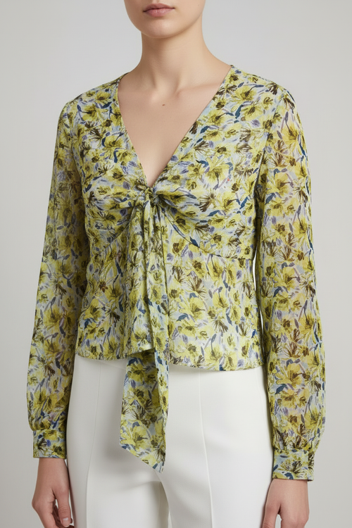Guess Floral Blouse – Front