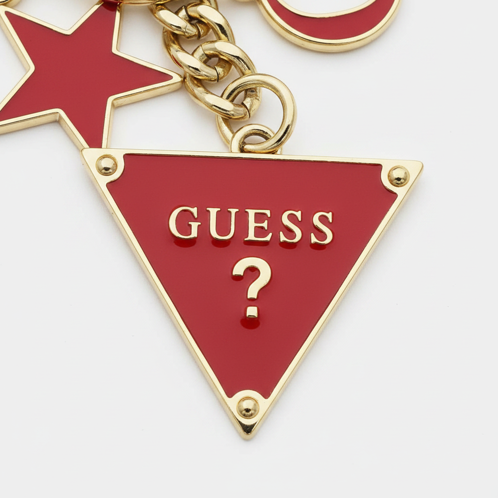 Guess Keychain – Detail