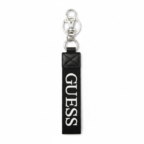 GUESS Logo Webbing Keychain