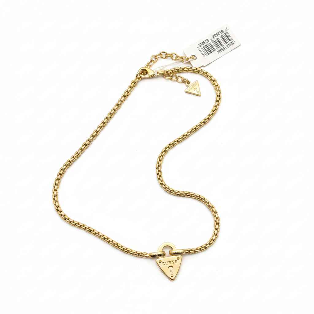 Guess Necklace Flat Lay