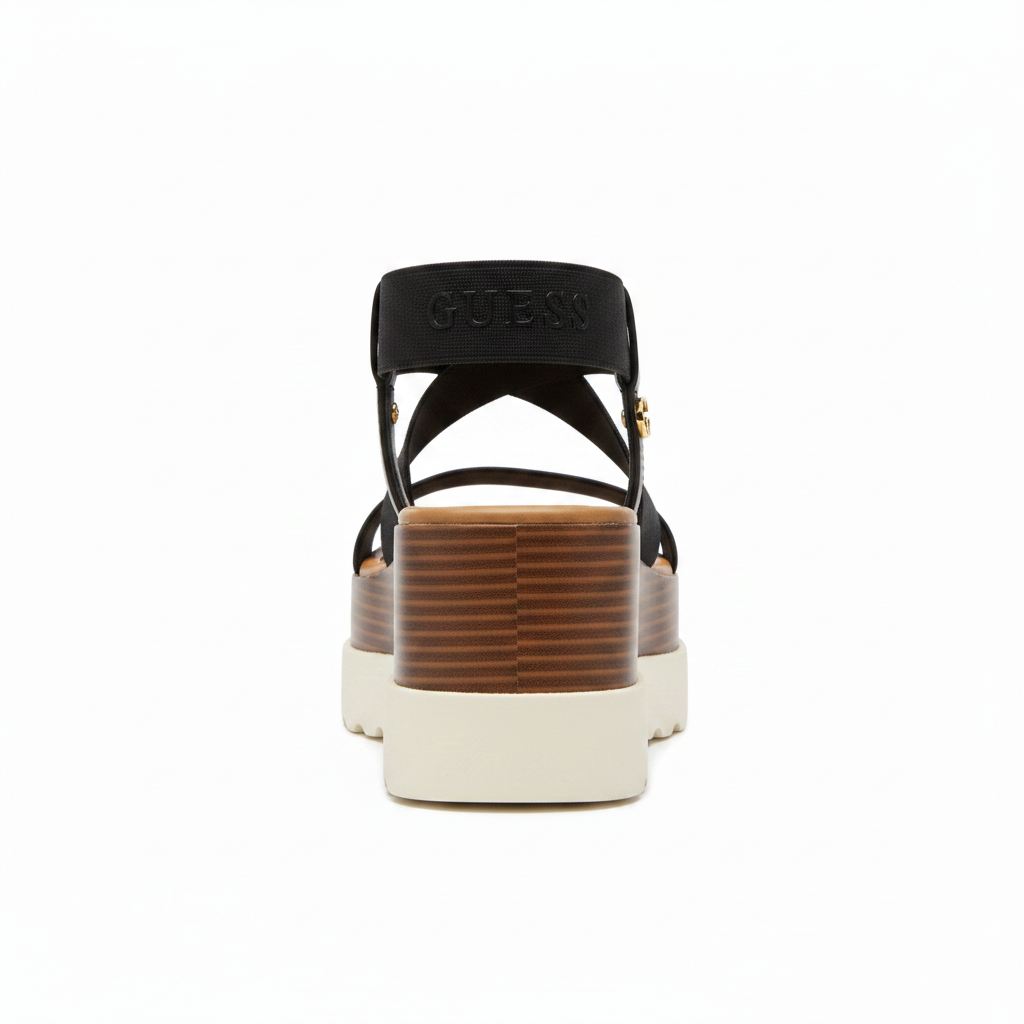 Guess Platform Sandal – Back View