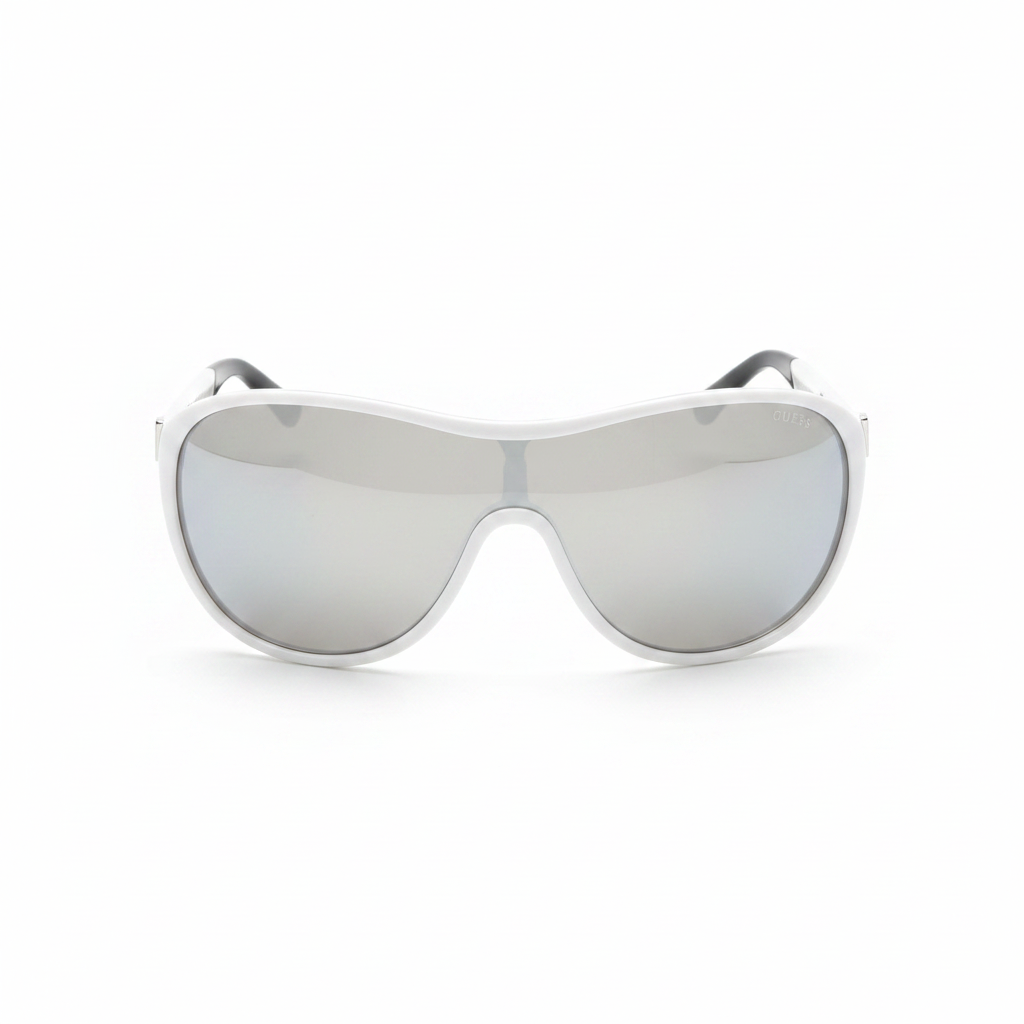 Guess Shield Sunglasses - White Background