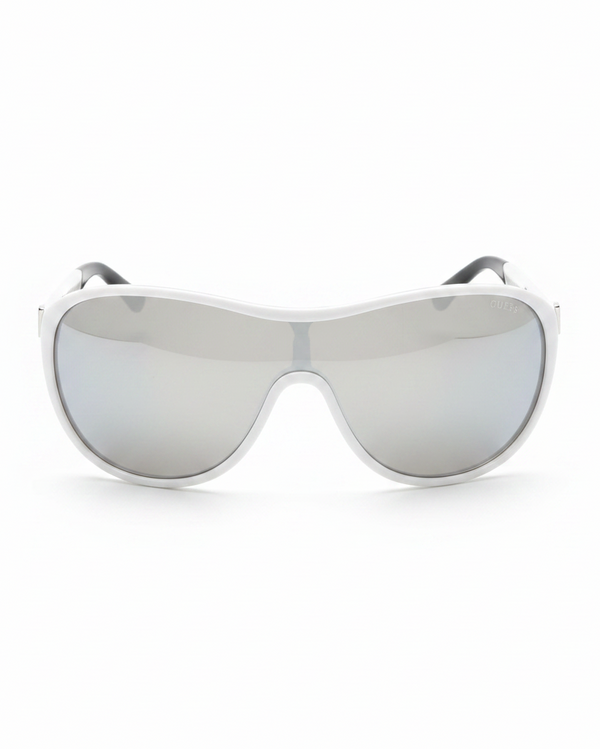 Guess Shield Sunglasses - White Background