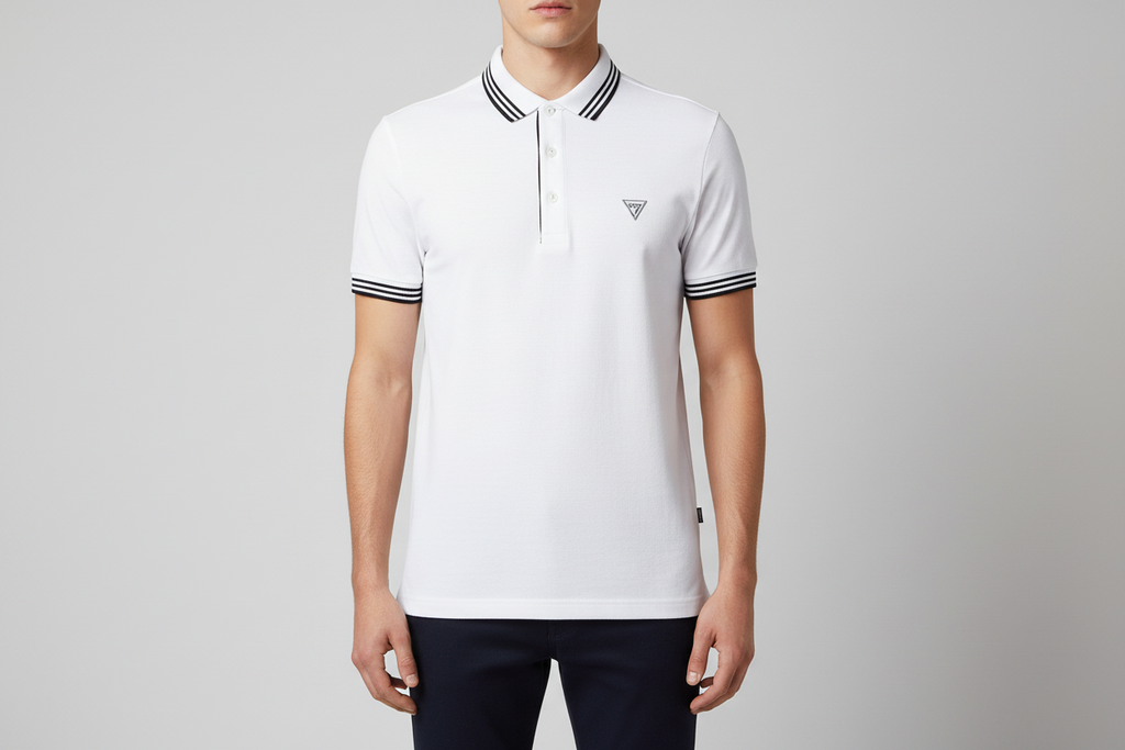 Guess White Polo — Front B
