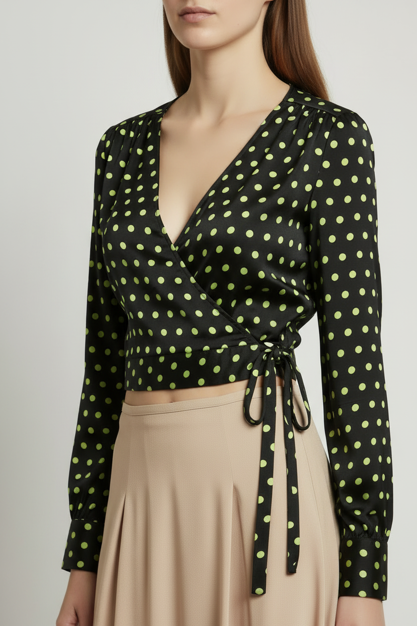 Guess Wrap Top – Left Profile