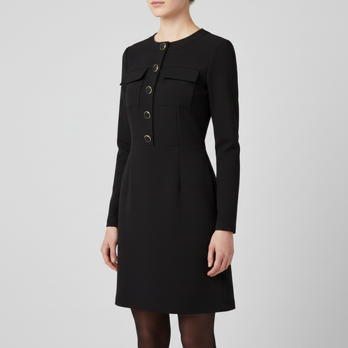 GULL-AY – Black Gold Buttons Right