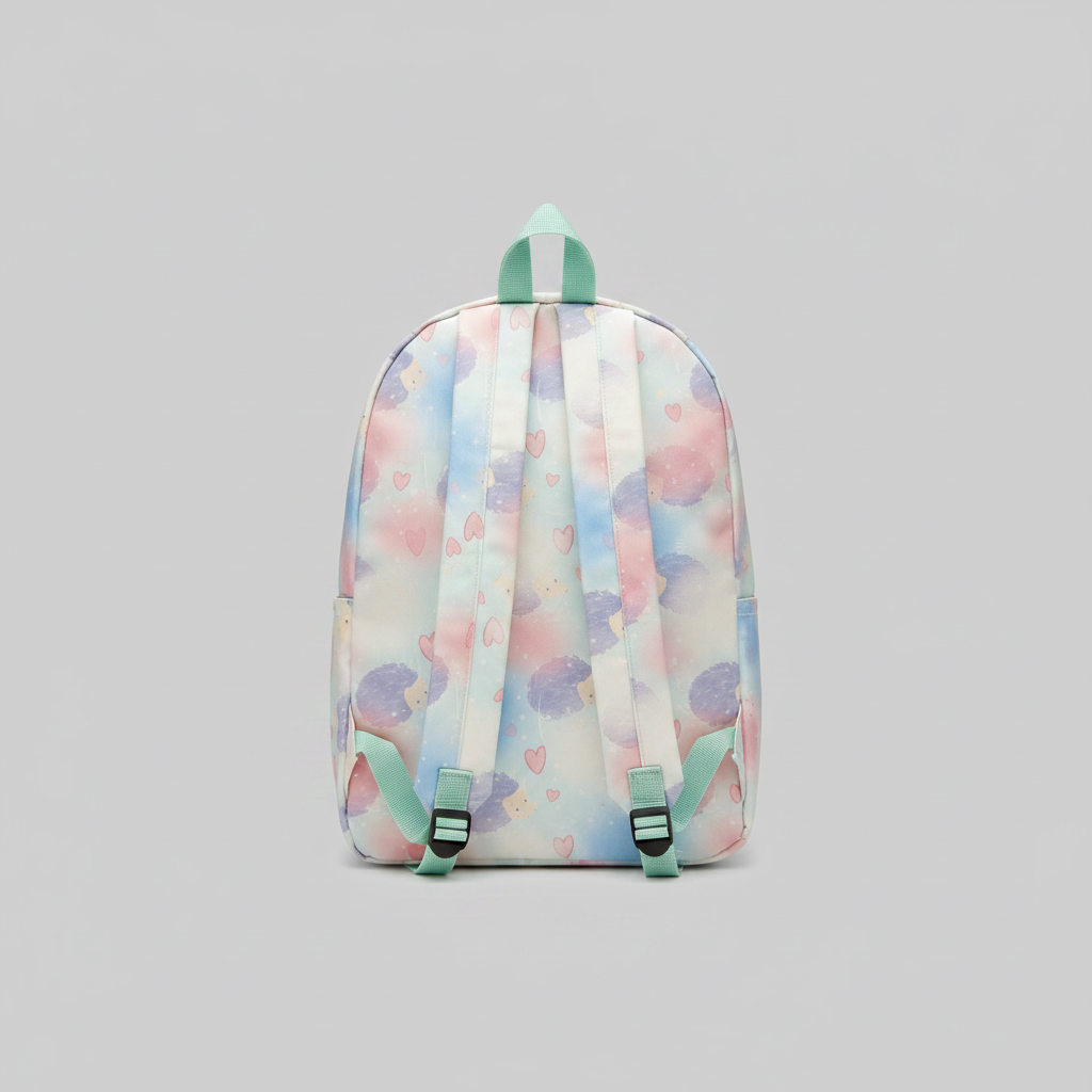 Happy Day Mint Backpack – Rear